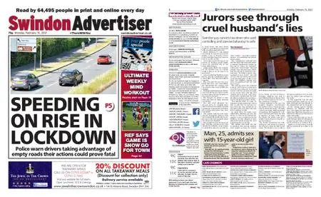 Swindon Advertiser – February 15, 2021