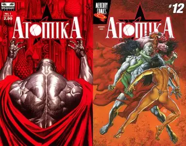 Atomika #1-12 + Sketchbook (2005-2009) Complete