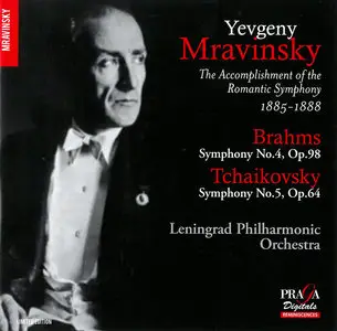 Leningrad PO, Yevgeny Mravinsky - Johannes Brahms: Symphony No.4; P.I. Tchaikovsky: Symphony No.5 (2015)