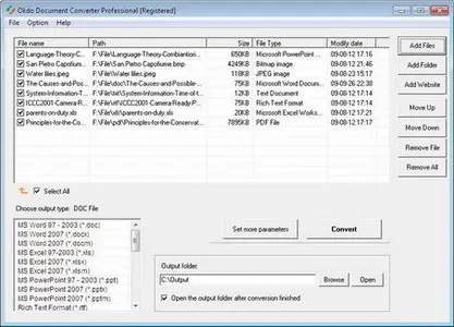 Okdo Document Converter Professional 5.0