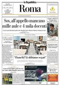 la Repubblica Roma - 3 Settembre 2020