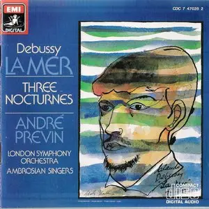 Debussy - La Mer - Trois Nocturnes - Lso - Previn (EMI)