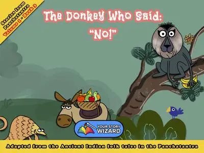 «The Donkey who said: “No!”» by Your Story Wizard