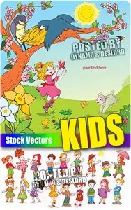 Kids - Stock Vectors