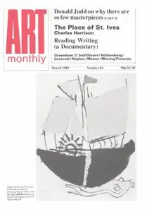 Art Monthly - March 1985 | No 84