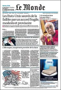 Le Monde - 2 August 2011