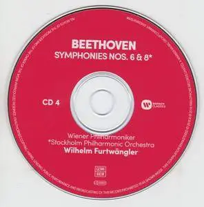 Beethoven - The 9 Symphonies - Wilhelm Furtwangler (2016) {5CD Set Warner Classics-Parlophone 0190295975098 rec 1940-1950}