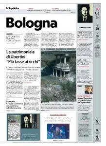 la Repubblica Bologna - 18 Aprile 2018