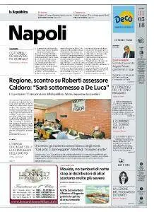 la Repubblica Napoli - 31 Maggio 2018