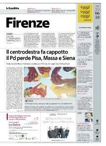 la Repubblica Firenze - 25 Giugno 2018