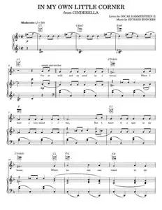 In My Own Little Corner (from Cinderella) - Cinderella Musical, Rodgers & Hammerstein (Piano-Vocal-Guitar)