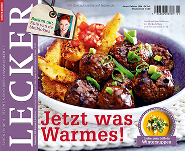 LECKER - Schön einfach - Rezepte & Deko-Ideen - 1-2/2014 Januar/Februar