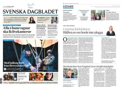 Svenska Dagbladet – 16 augusti 2019