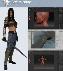 Ancient Warrior 3ds max & ZBrush Training Series