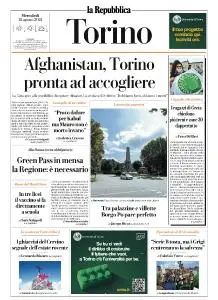 la Repubblica Torino - 18 Agosto 2021