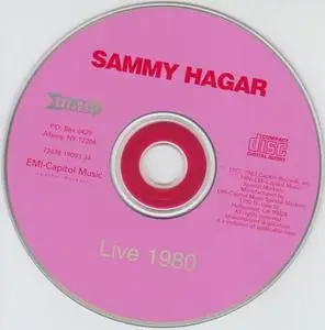 Sammy Hagar - Live 1980 (1983) Repost