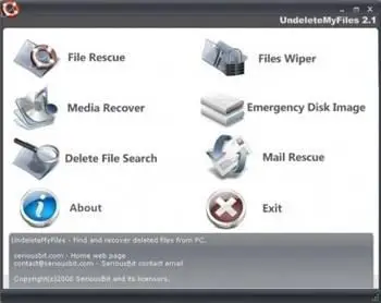 UndeleteMyFiles 2.4