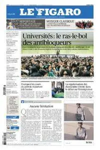 Le Figaro du Vendredi 20 Avril 2018