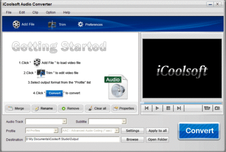 iCoolsoft Audio Converter v3.1.06