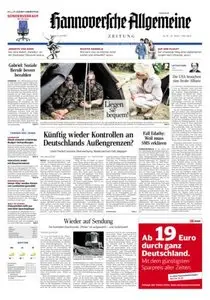 Hannoversche Allgemeine Zeitung - 15.06.2015