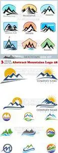 Vectors - Abstract Mountains Logo 28