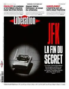 Libération du Vendredi 27 Octobre 2017