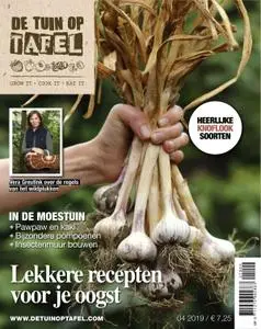 De Tuin op Tafel – september 2019