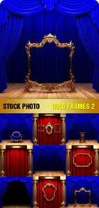Stock Photo - Gold Frames 2