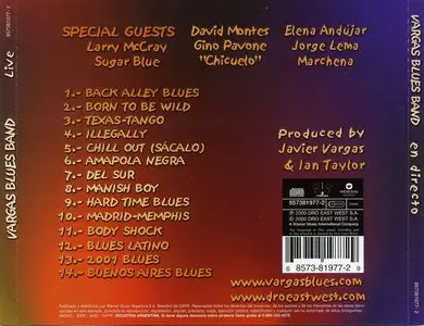 Vargas Blues Band - Madrid-Chicago: Live (En Directo) (2000)