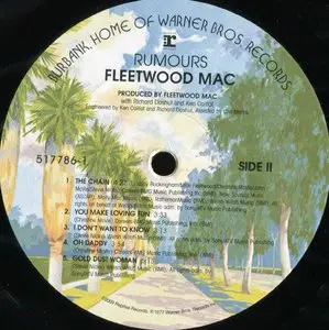 Fleetwood Mac – Rumours {2011, Pallas Pressing} Vinyl Rip 24/96