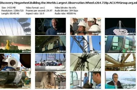 Discovery Channel - Megawheel: Building the Worlds Largest Observation Wheel (2008)