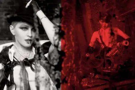 Madonna by Iango Henzi + Luigi Murenu for Vogue Germany April 2017