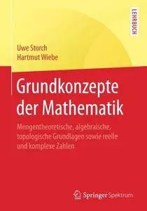 Grundkonzepte der Mathematik: Mengentheoretische, algebraische, topologische Grundlagen sowie reelle und komplexe Zahlen