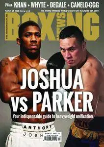 Boxing News - March 30, 2018