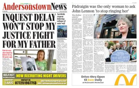 Andersonstown News – July 30, 2022