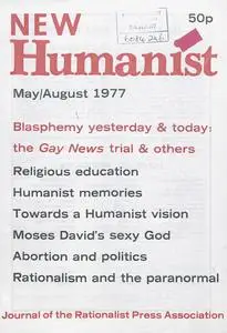 New Humanist - May/August 1977