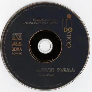 Marcel Dupré - Ben van Oosten - Organ Works Vol. 9 (2008, MDG "Gold" # 316 1291-2) [RE-UP] 