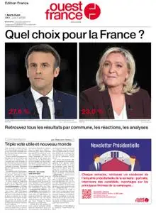 Ouest-France Édition France – 11 avril 2022