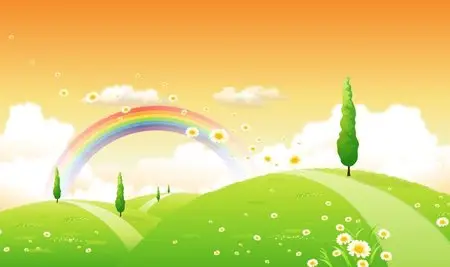 Landscape vector #4