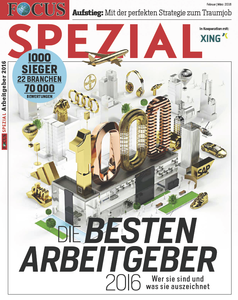Focus Spezial No. 23 - Die besten Arbeitgeber 2016 (Februar/März 2016)