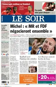 LE SOIR 13 14 15 16 AOUT 2011