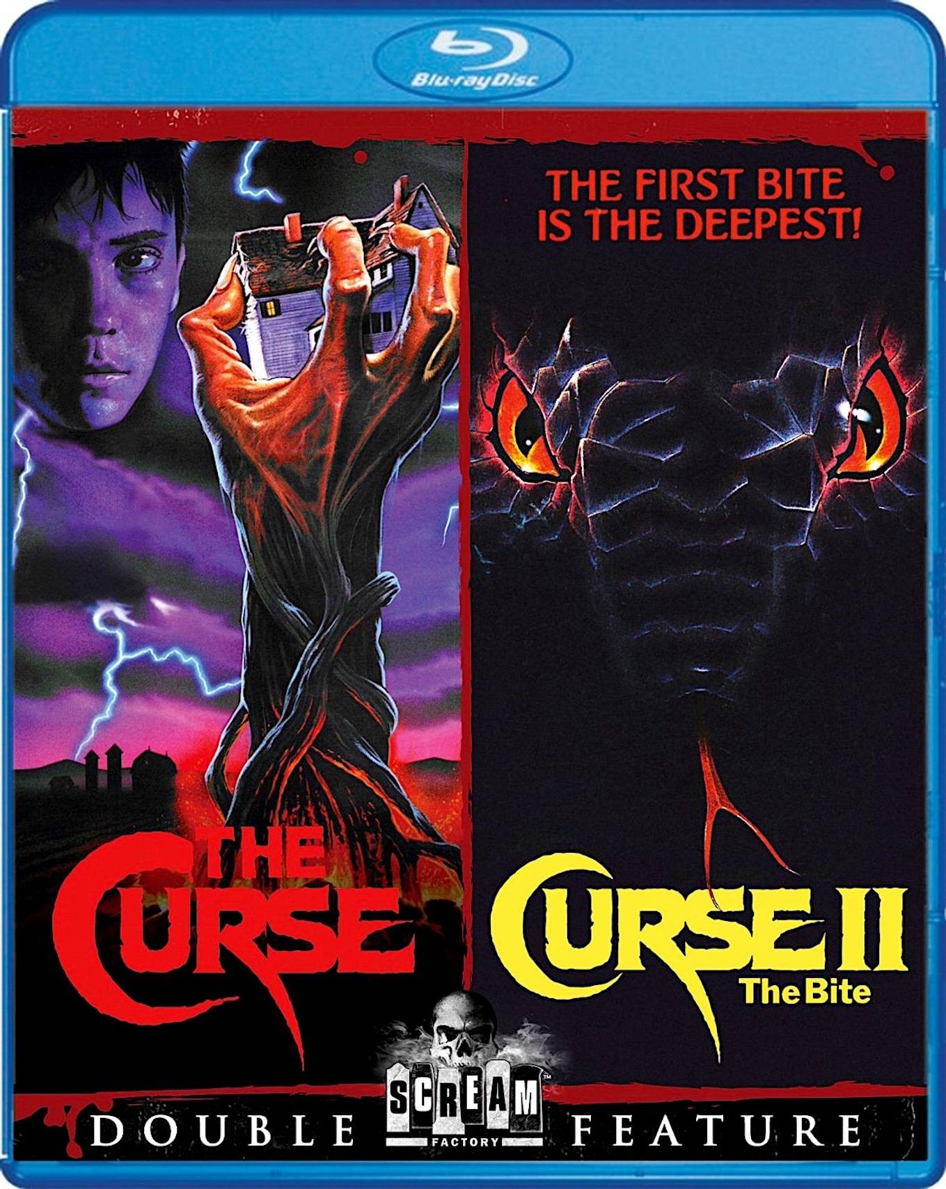 The Curse (1987) + Curse II: The Bite (1989)