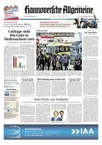 Hannoversche Allgemeine Zeitung - 21.09.2012