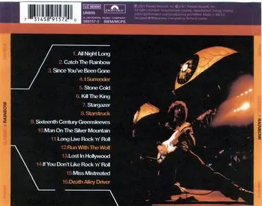 Rainbow - Classic Rainbow (2001) [lossless]