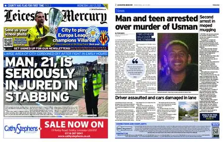 Leicester Mercury – July 21, 2021