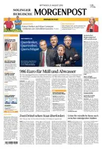 Solinger Morgenpost – 21. August 2019