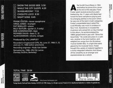 Frank Foster - Soul Outing! (1966) {1998 OJC}  **[RE-UP]**