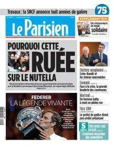 Le Parisien du Lundi 29 Janvier 2018