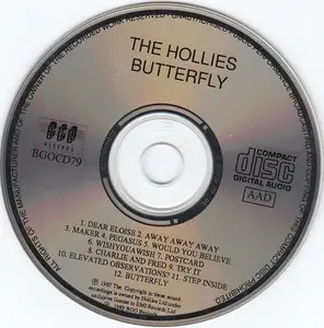 The Hollies - Butterfly (1967) {1989, Reissue}