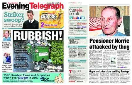 Evening Telegraph First Edition – August 16, 2017